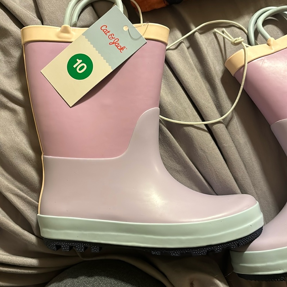 Cat and jack rain boots